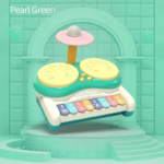 Baby Beats™ – Swingende Start – Drumstel voor kinderen Groen | Educatief Speelgoed