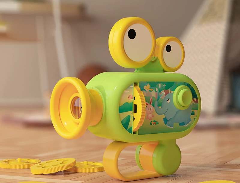 green_ecf5b2b9-951b-4c79-a612-989ed9c283e8 Story Projector™ – Magisch Lichtavontuur – Projector Zaklamp Groen | Educatief Speelgoed - Afbeelding 1