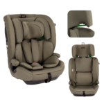Autostoel Novi Baby® Jules V2 i-size Gordel Dark Taupe