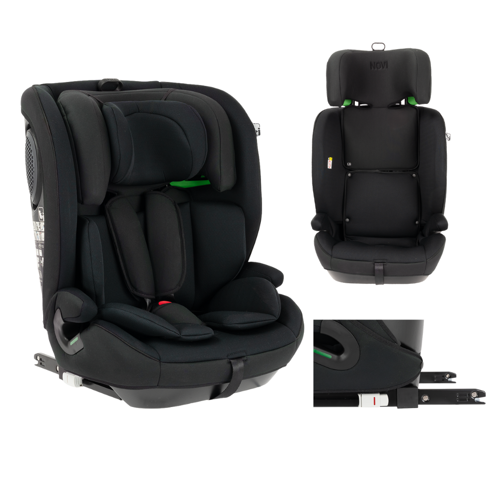 Autostoel Novi Baby® Jules V2 i-size Isofix All Black Autostoel Novi Baby® Jules V2 i-size Isofix All Black - Afbeelding 1