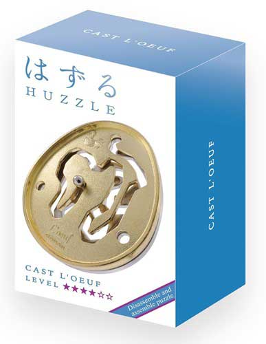 Huzzle Cast L'oeuf **** - Huzzle (Hanayama)  Cast Puzzle