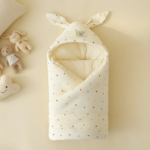 SnuggleBear– Geborgenheid&Comfort - Inbaker wikkeldeken Kleurrijke stippen | Educatief Speelgoed