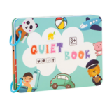 Mini Minds™ - Leren&Spelen - Activiteitenboek Quiet Book: Vaardigheden voor het dagelijks leven | Educatief Speelgoed