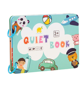 image_10_f15044ff-be9d-4500-9683-81467725d303 Mini Minds™ - Leren&Spelen - Activiteitenboek Quiet Book: Vaardigheden voor het dagelijks leven | Educatief Speelgoed - Afbeelding 1