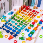 Woods™ | Ontwikkel de vaardigheden - Montessori houten speelbord Pastel XL - bijna uitverkocht | Educatief Speelgoed