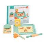 Woods™ - Stimuleer Creativiteit&Vaardigheden - Houten Speelkeuken Set | Educatief Speelgoed