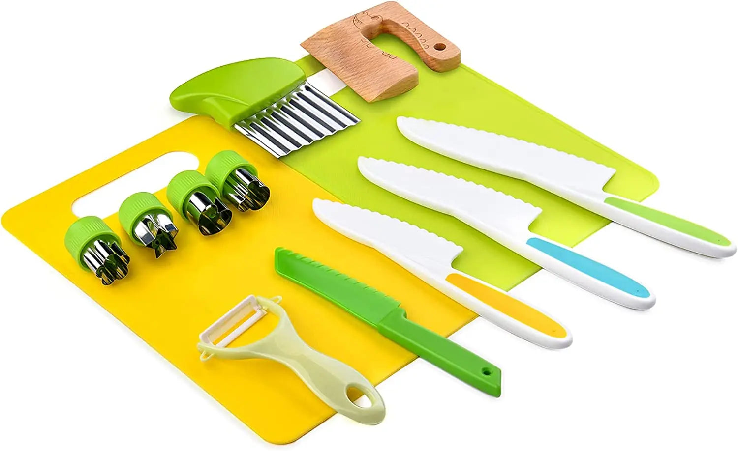 image_114_Play_Kitchen_Setsmontessori_Kitchen_Playset_For_Kids_Safe_Knives__Cooking_Tools_y_1 Junior Chef Set™ - Veilig snijden - Speelgoed keukenset 13-delige set | Educatief Speelgoed - Afbeelding 1