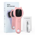 Mini Kids Microscope™ - Wetenschap Onder De Lens - Microscoop Roze | Educatief Speelgoed