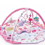 SensoryHaven– 8-in-1 Groei&Spel– Baby Speelkleed Roze | Educatief Speelgoed