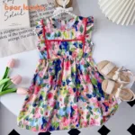 Mini Fashion™ - Perfect Voor De Zomer - Meiden Jurk 110 (3-4 jaar) | Educatief Speelgoed