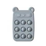 Fidget Toy™ - Bijtring&Fidget speelgoed in 1 - Siliconen Fidget Telefoon Telefoon - Blauw | Educatief Speelgoed