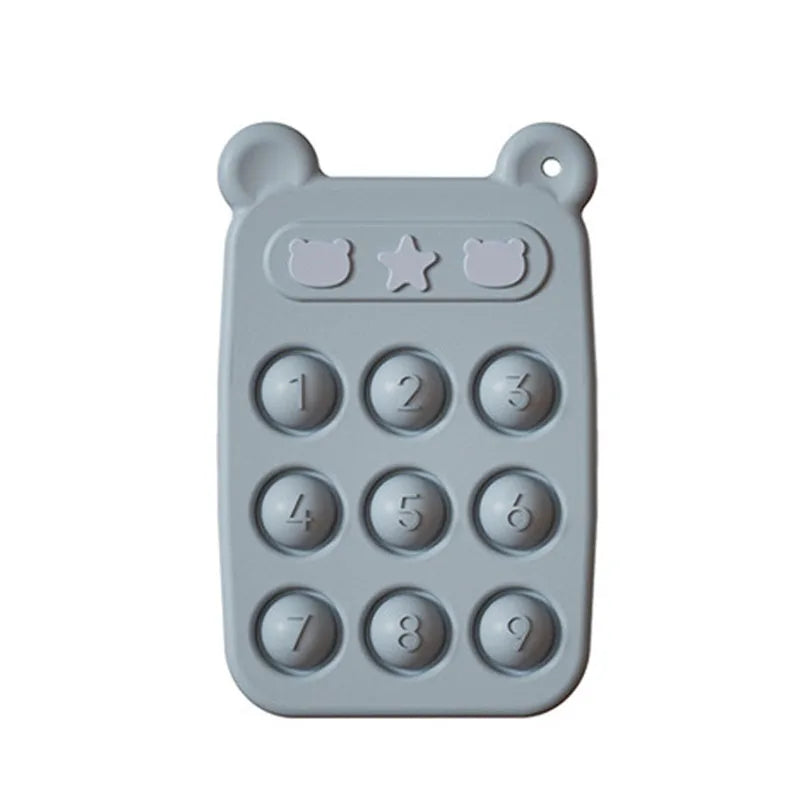 image_157_1730234117640-50432927-54376695-56424418_6 Fidget Toy™ - Bijtring&Fidget speelgoed in 1 - Siliconen Fidget Telefoon Telefoon - Blauw | Educatief Speelgoed - Afbeelding 1