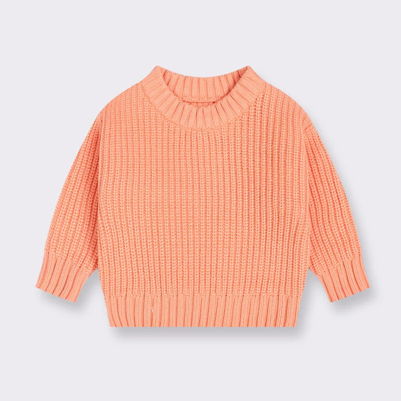 image_166_1725047063990-76305759-13332933-3105541_11 Mini Fashion™ - Super Zachte Stof - Gebreide Sweater Oranje / 98 (3 jaar) | Educatief Speelgoed - Afbeelding 1