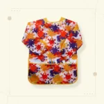 ArtEase– Kleurrijk&Waterafstotend– Verfschort voor Kinderen Rood | Educatief Speelgoed