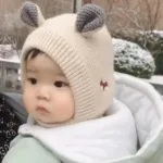 Mini Fashion™ - Houd Oren Warm - Balaclava Muts Beige | Educatief Speelgoed