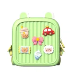 Cartoon Backpack™ - Klaar voor Avontuur - Kinder Rugzak Groen | Educatief Speelgoed