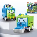 Mini Transformer™ – Duwen&draaien– Speelvoertuig Groen | Educatief Speelgoed