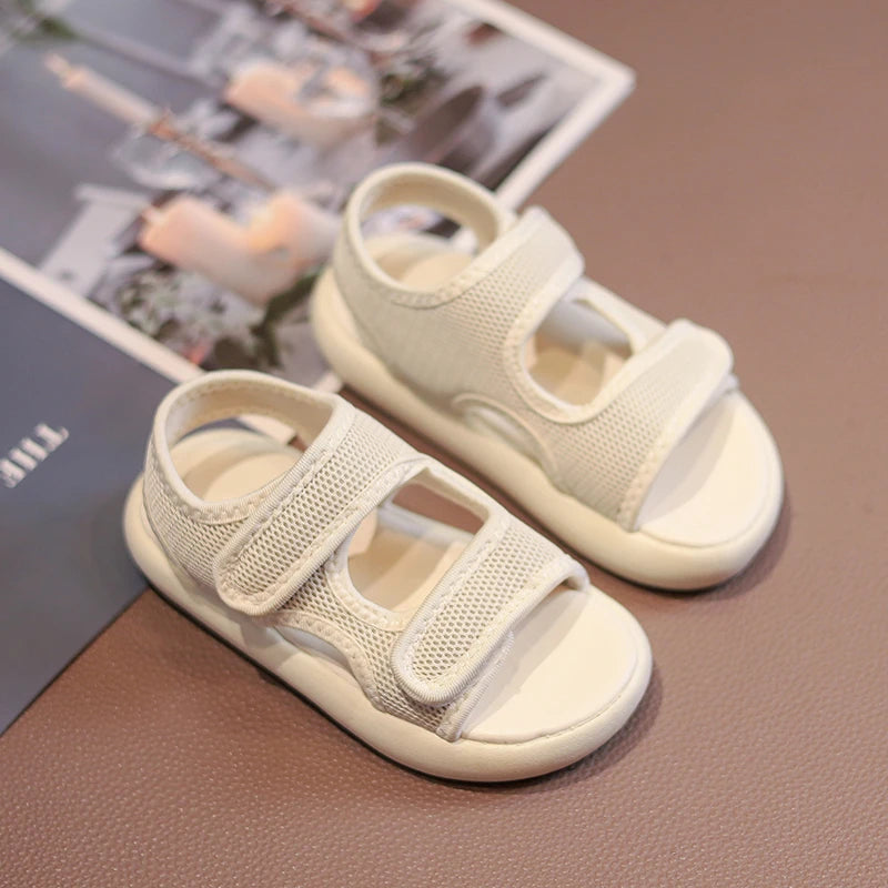image_309_1716027516449-33469884-85865014-29704541_3 Mini Fashion™ - Stijlvolle Look - Kindersandalen Beige / 17 (3-4 jaar) | Educatief Speelgoed - Afbeelding 1
