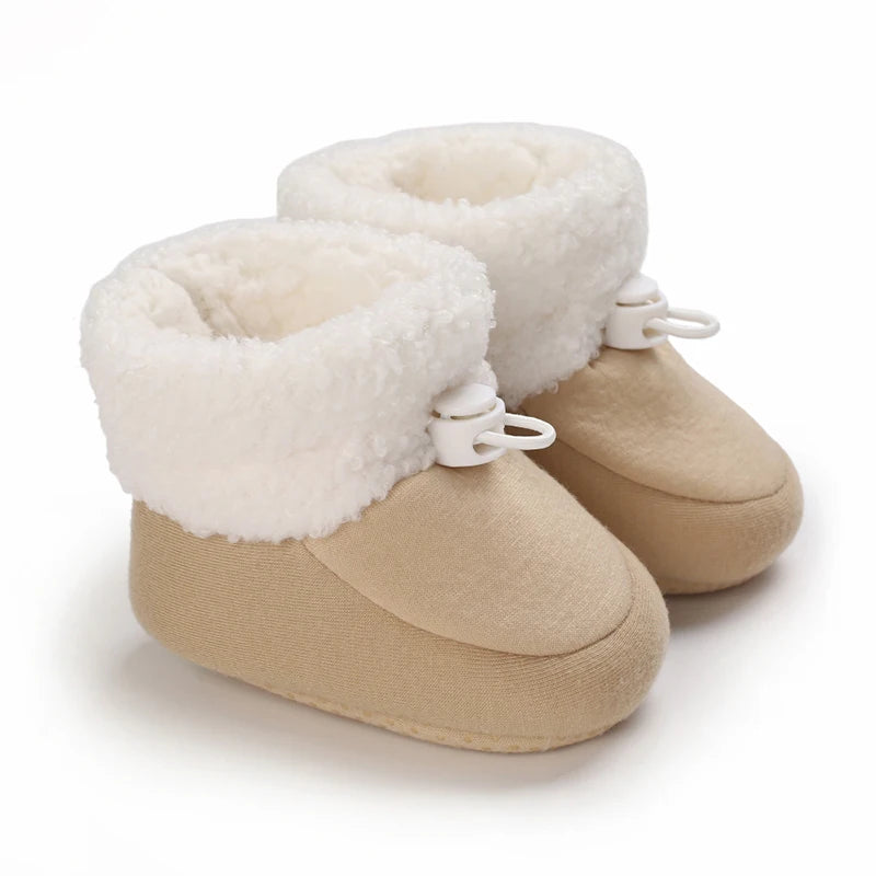image_316_1732632879688-87859264-77015652-90608685_1 Mini Fashion™ - Warm&Zacht - Kinder Winterlaarzen Apricot / 20 (12-18 maanden) | Educatief Speelgoed - Afbeelding 1