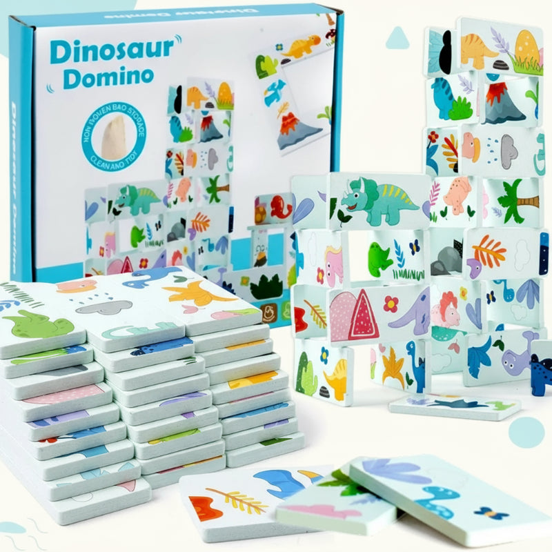 image_352_1762417416489-99340599-94183075-29815709_0 DinoDomino– Het leukste gezelschapspel! – Dino Domino | Educatief Speelgoed - Afbeelding 1
