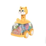 Transparant Car™ - Transparante Turbo - Speelgoedauto Tijger | Educatief Speelgoed