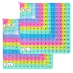 Multicolor Fidget Board™ - Verbeter rekenvaardigheid - Reken Fidget Bord Regenboog (licht) | Educatief Speelgoed