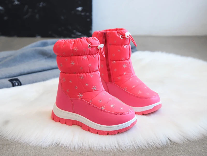 image_373_1724349833224-1096225-86379995-36370542_7 Mini Fashion™ - Warm&Waterdicht - Meiden Snowboots Roze / 33 (7-7 jaar) | Educatief Speelgoed - Afbeelding 1