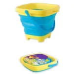 Foldable Bucket™ - Vouwbaar Vakantieplezier - Opvouwbare emmer Blauw | Educatief Speelgoed