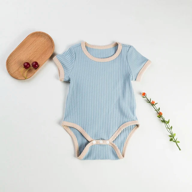image_43_1717785071329-44604640-35758243-59520869_6 Mini Fashion™ - Leuke Kleurencombinaties - Baby Romper Blauw / 70 (6-12 maanden) | Educatief Speelgoed - Afbeelding 1