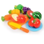 Veggie&Fruit Toys™ - Leuk&Leerzaam - Groente Fruit Speelgoed 10 stuks | Educatief Speelgoed