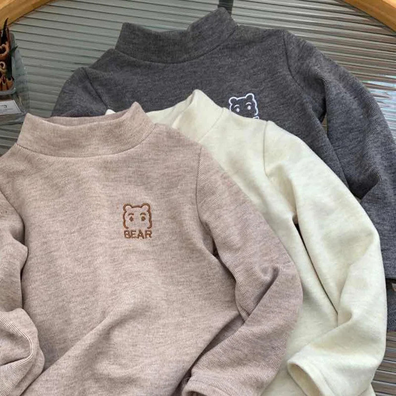 image_448_1728677830704-25457643-89504772-24058560_6 Mini fashion™ - Bear - Fleece Shirt Khaki / 80 (1 jaar) | Educatief Speelgoed - Afbeelding 1