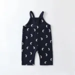 Mini Fashion - Comfortabele en Stijlvolle Kledingset - Baby Outfit Tuinbroek (C) - Marineblauw / 80 (12–18 maanden) M | Educatief Speelgoed