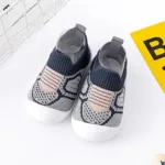 Mini Fashion™ - BabyGrip - Antislip Schoenen Blauw / 24 (2-2.5 jaar) | Educatief Speelgoed