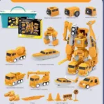 MagnaMix™ - Van Truck naar Transformer - Speelgoedwagen Transformer 26 stuks | Educatief Speelgoed