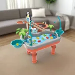 PenguinFun– Familie&Kind– Vissen&Pinguin Spel Oranje | Educatief Speelgoed