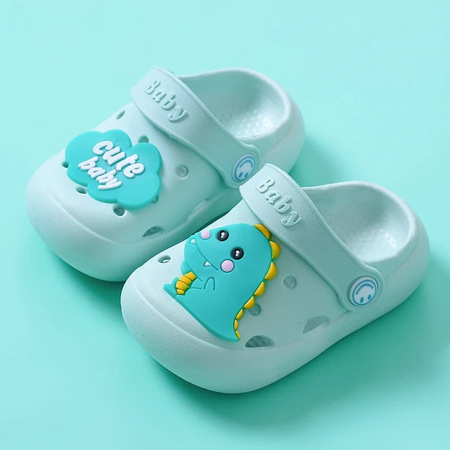 image_550_1718707791985-34324677-7059151-46090113_7 Mini Fashion™ - Ademend Design - Kinder Slippers Mint Blauw / XL (3-4 jaar) | Educatief Speelgoed - Afbeelding 1