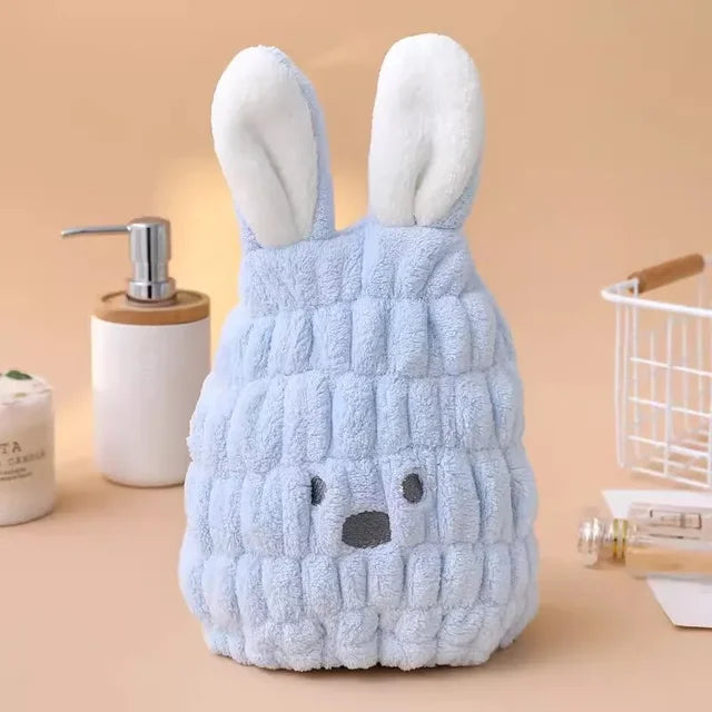 image_581_1715367457678-42579879-10466607-67943246_8 Funky Muts™ - Droogt Snel Nat Haar - Sneldrogende Haarmuts Blauw | Educatief Speelgoed - Afbeelding 1