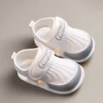 TinySteps– Ademend&Licht– Zomersandalen voor Baby’s met Antislipzool Grijs / 11 (11 cm / 0–6 maanden) | Educatief Speelgoed