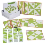 BrainBlocks™ – Slim&Creatief– Houten Geometrisch Denkspel | Educatief Speelgoed