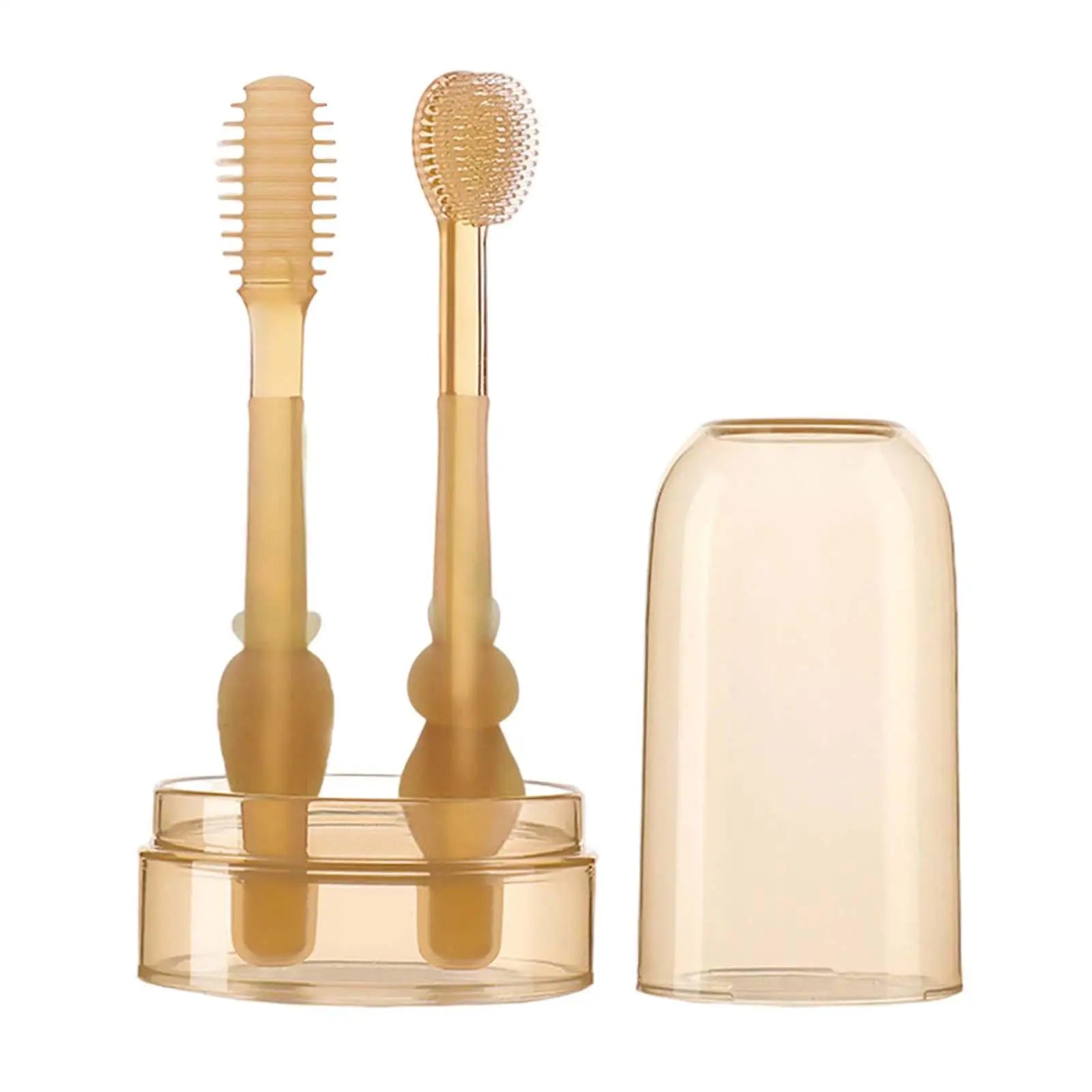 image_642_1715805438297-92618472-67986912-22227492_0 Baby Smile™ - Zacht Voor Tandvlees - Kinder Siliconen Tandenborstelset | Educatief Speelgoed - Afbeelding 1