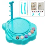 Kids Pottery Set™ - Klei Creaties - Pottenbakset voor kinderen Blauw | Educatief Speelgoed