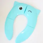 Kids Toilet Seat™ - Vrolijke Potjeshulp - Kindertoiletzitje Blauw | Educatief Speelgoed