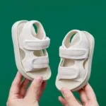 Breeze Bliss™ - Zachte Zolen&Sneldrogend - Kinder Sandalen Wit / 17 (18-24 maanden) | Educatief Speelgoed