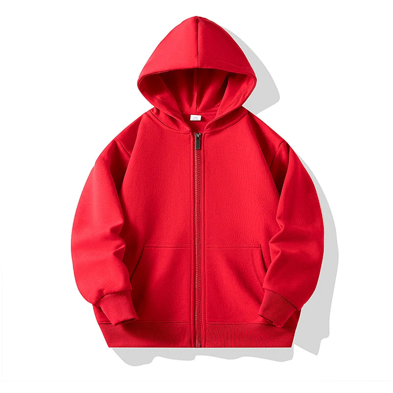 image_742_1759057549292-29030186-97363767-14407770_2 CoolKids– Stoer&Warm– Hoodie met rits Rood / 100 (3-4 jaar) | Educatief Speelgoed - Afbeelding 1