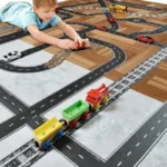 KidoTape– Kleurrijk&Handig– Verkeersweg Sticker Tape Set | Educatief Speelgoed