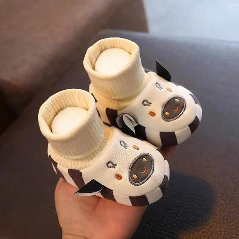 image_753_1723662474765-96321722-56433-82123253_3 Mini Fashion™- Anti-Slip Zolen - Peuter Binnen Schoenen Koetjes / 20 (12-18 maanden) | Educatief Speelgoed - Afbeelding 1