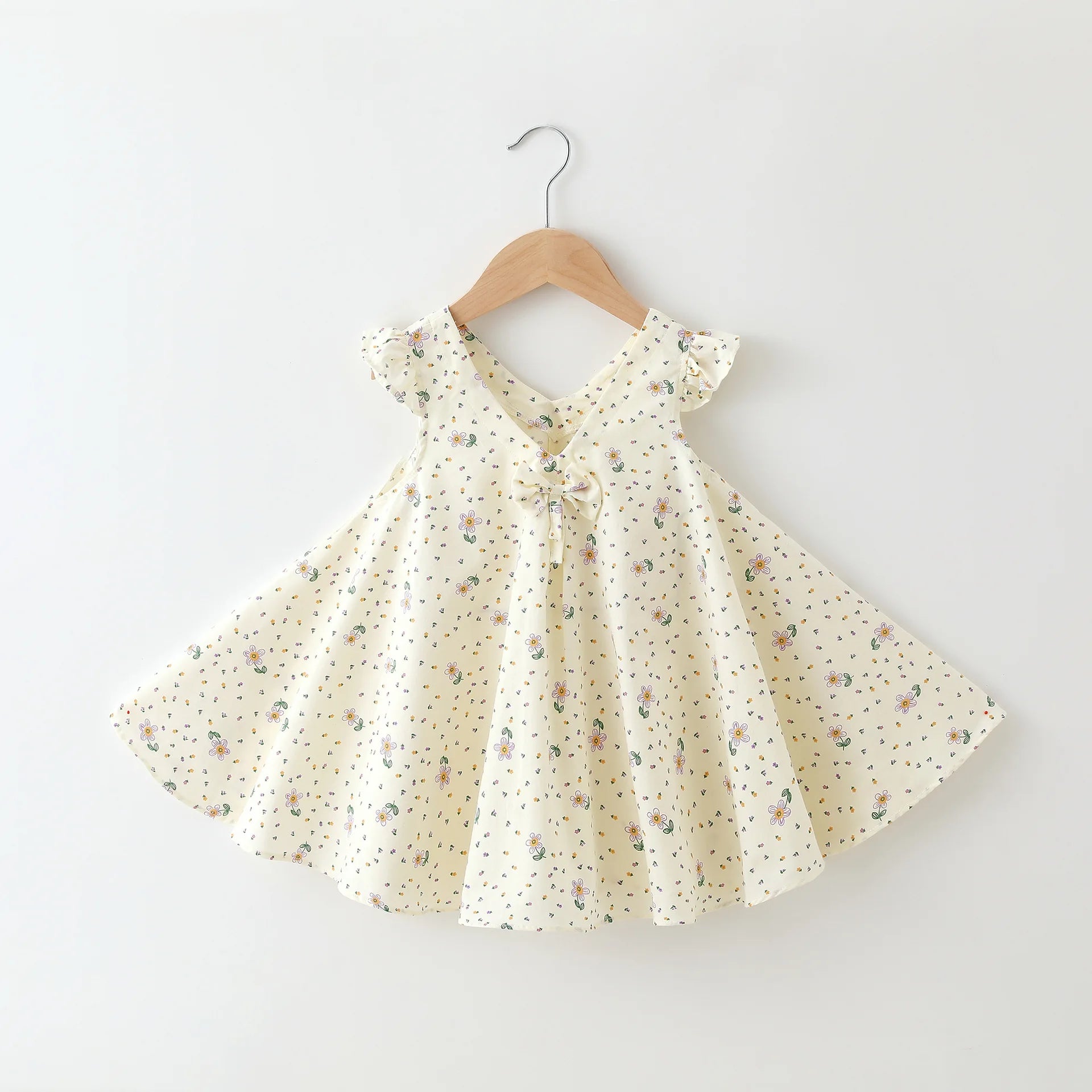 image_757_1750061327417-53438627-57156271-86088365_5 Mini Fashion™ - Speels&Elegant - Meisjes Zomer Jurk Wit gebloemd / 80 (12-18 maanden) | Educatief Speelgoed - Afbeelding 1