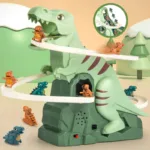 Dino Slide™ – Mini Achtbaanpret - Dino Glijbaan | Educatief Speelgoed