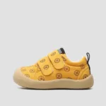 Mini Fashion™ - Ademend Materiaal - Schoenen met print Geel / 15 (6–9 maanden) | Educatief Speelgoed