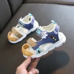 Mini Fashion™ - Zomerse Zandavonturen - Kindersandalen Blauw A / 25 (2.5 - 3 jaar) | Educatief Speelgoed